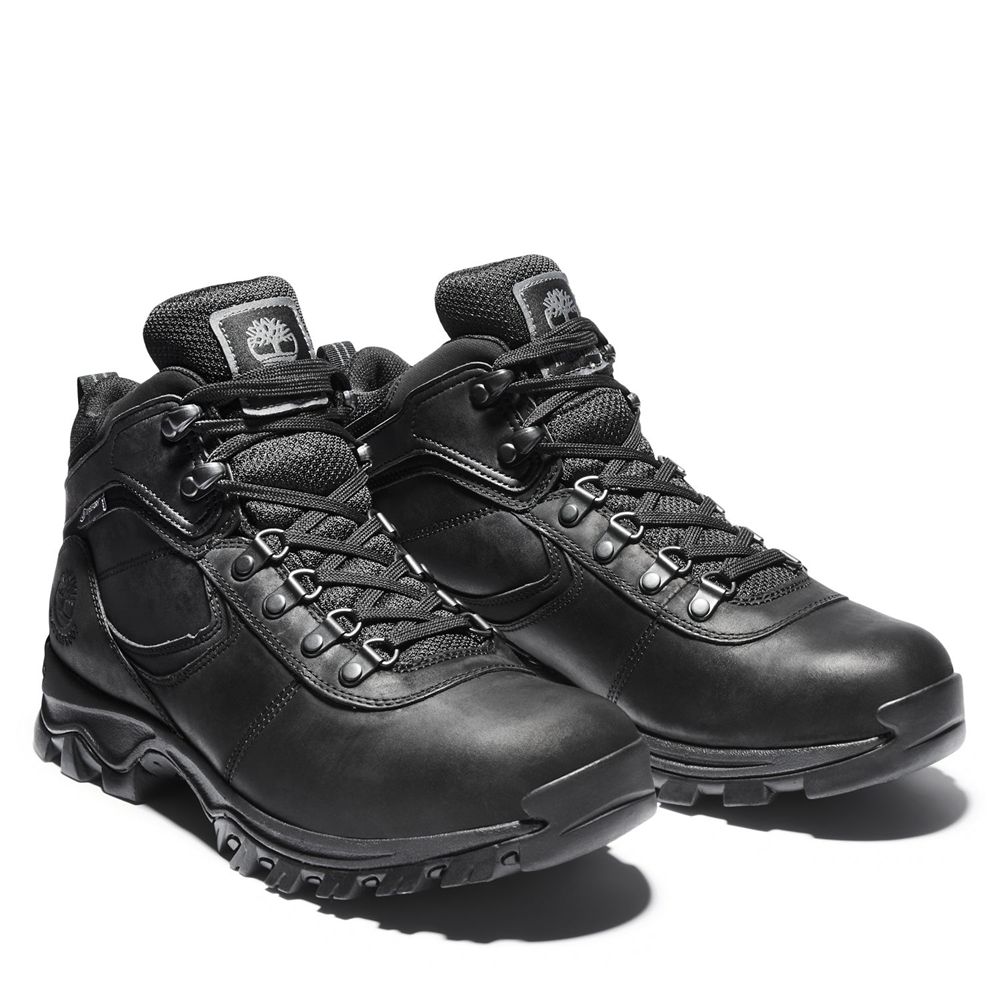 Botas de Caminhada Masculino - Timberland Mt. Maddsen Mid Impermeavel - YQHWE9012 - Pretas
